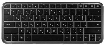 Клавиатура для ноутбука HP Pavilion DM3 DM3-1000 DM3t Series Плоский Enter Черная с серой рамкой PN NSK-HKU0R 880₽