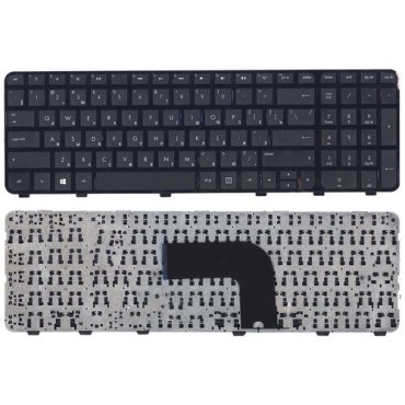 Клавиатура для ноутбука HP Pavilion dv6-7000 черная с рамкой 1450₽