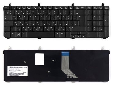 Клавиатура для ноутбука HP Pavilion dv7-2065ef черная 1190₽