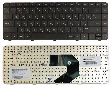 Клавиатура для ноутбука HP Pavilion g6-1081sr черная 870₽