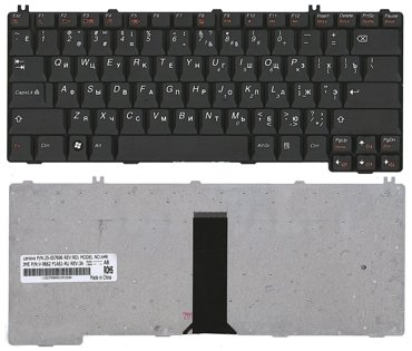 Клавиатура для ноутбука Lenovo 25-007696 черная 840₽