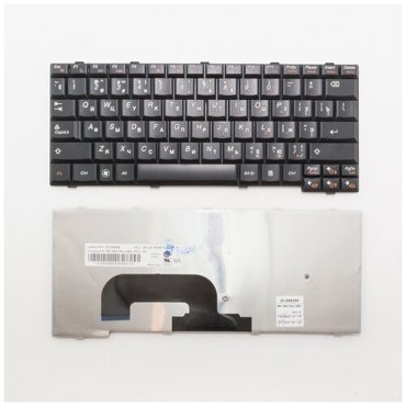 Клавиатура для ноутбука Lenovo IdeaPad S12 черная 840₽