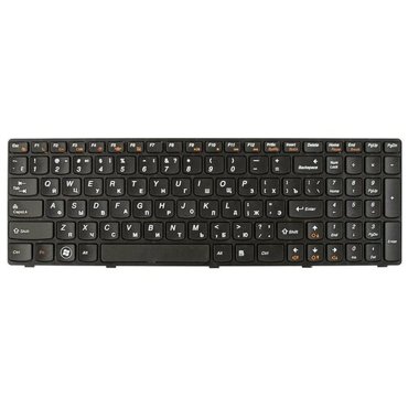 Клавиатура для ноутбука Lenovo IdeaPad Z560 Z565 G570 G770 черная с рамкой 907₽