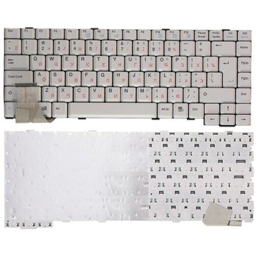 Клавиатура для ноутбука Packard Bell 7521 6020 6021 серая 3456₽
