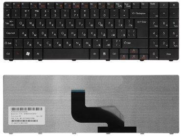 Клавиатура для Packard Bell Easynote TJ67 черная 1716₽