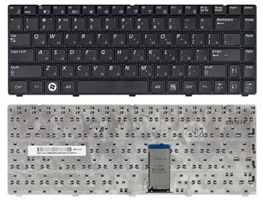 Клавиатура для ноутбука Samsumg R440-JA01 черная 810₽