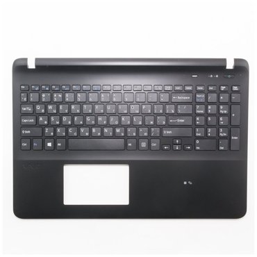 Клавиатура для ноутбука Sony SVF15 черная с топкейсом 4680₽