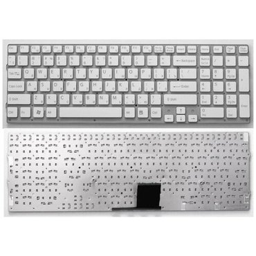 Клавиатура для ноутбука Sony Vaio VPC-EC белая 2600₽