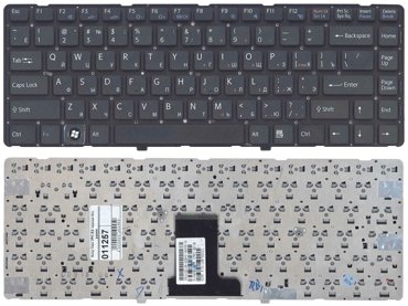 Клавиатура для Sony Vaio VPCEA1Z1EB черная без рамки 2550₽