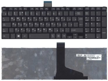 Клавиатура для Toshiba 6037B0068208 черная с рамкой 1240₽
