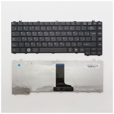 Клавиатура для ноутбука Toshiba Satellite C600 черная 920₽