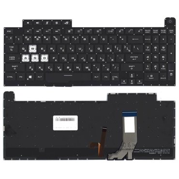 Клавиатура для ноутбука Asus Rog Strix G712LV черная 5170₽
