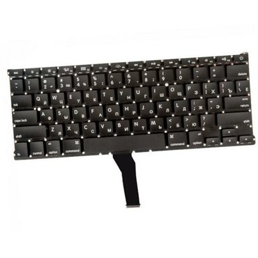 Клавиатура keyboard для Apple MacBook Air 13 A1369 A1466 Mid 2011 Mid 2017 ZeepDeep Haptic прямой Enter RUS РСТ 1244₽
