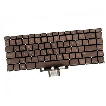Клавиатура keyboard для ноутбука HP Pavilion x360 14-cd0000 14m-cd0000 14t-cd0000 золотистая с подсветкой 2131₽