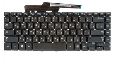 Клавиатура ZeepDeep для ноутбука Samsung 350V4C NP350V4C 355V4C NP355V4C черная без рамки гор Enter 750₽