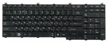 Клавиатура keyboard для ноутбука Toshiba Satellite Qosmio черная гор Enter ZeepDeep AETZ1700210 932₽