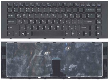 Клавиатура keyboard NSK-SF1SW для ноутбука Sony Vaio VPC-EG VPC-EK черная 2020₽