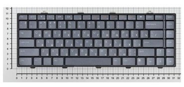 Клавиатура keyboard V100825JS1 для ноутбука Dell Studio 1450 1457 1458 15 XPS L401 L401X L501 L501X Series черная 1785₽