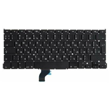 Клавиатура ZeepDeep для для MacBook Pro для Retina 13 A1502 для Late 2013-Mid 2014-Early 2015 Г-образный Enter RUS 1310₽