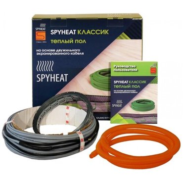 Комплект кабельного теплого пола в стяжку SPYHEAT SHD-20 3000ват 15квм 14636₽