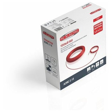 Комплект теплого пола кабель AC ELECTRIC ACMC 2-18-1350 5630₽