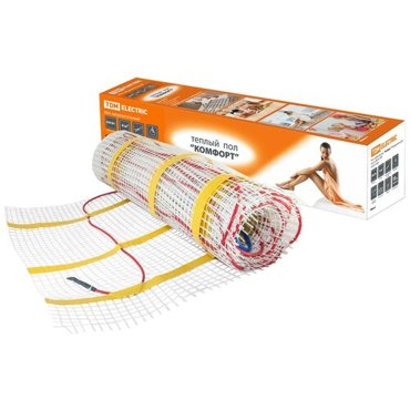 Мат нагревательный Комфорт МН двухжильный 4 кв м 600 Вт TDM Electric SQ2501-0004 5280₽
