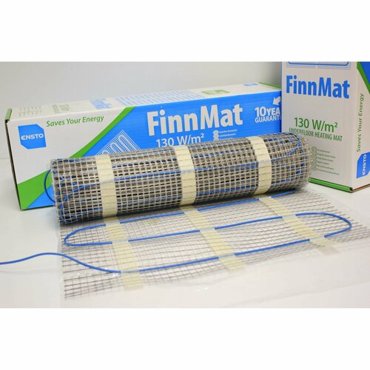 Теплый пол нагревательный мат Ensto FinnMat 2 кв м 160 320 Вт 9100₽