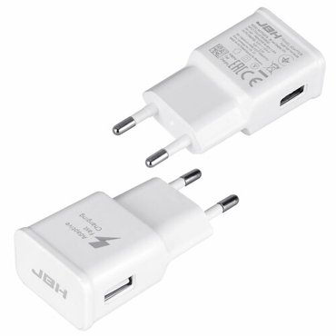 Переходник СЗУ на USB 2A S6 20 JBH белый 333₽