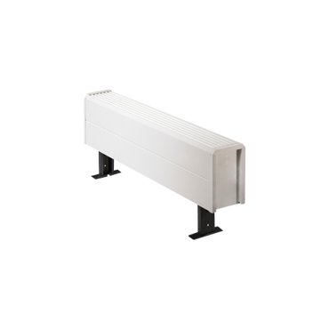 Напольный конвектор Jaga Tempo Free-Standing 200х1000 H20 L100 T10 белый 20131₽