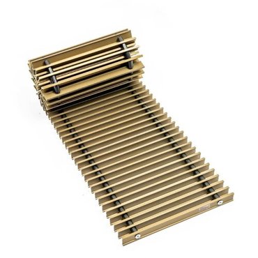 Решетка рулонная Techno РРА 250-2000Б алюминиевая цвет бронза 11393₽