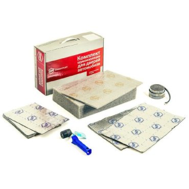 Шумоизоляция STP комплект для дверей эконом 01190-02-00 011900200 STP 01190-02-00 2316₽