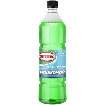 Стеклоомывающая жидкость SINTEC мошкомой 4л летний 464₽