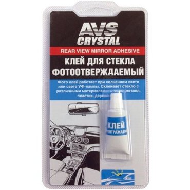 Клей для зеркал заднего вида AVS AVK-135 2мл A78359S 290₽
