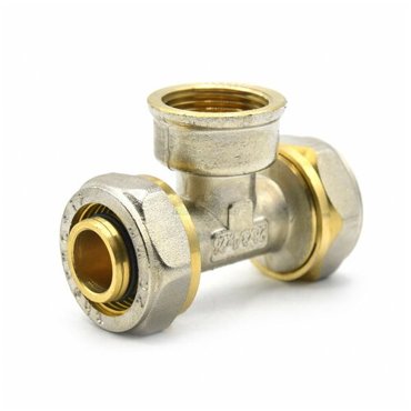 Тройник для мпл труб 26х1х26 цвнц 499₽