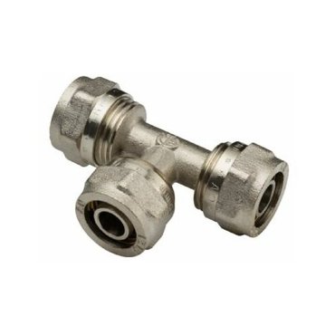 Тройник обжимной для МП труб 16 х 20 x 16 цанга 681₽