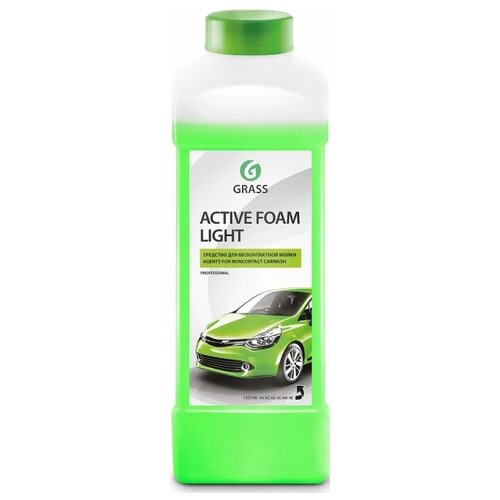 GRASS Активная пена для бесконтактной мойки Active Foam Light 1 л зеленый 588₽