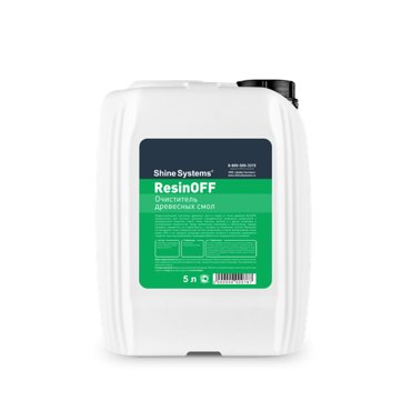 Ss863 Shine Systems Resinoff - Очиститель Древесных Смол 5 Л Shine Systems арт SS863 1780₽