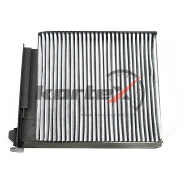 Фильтр салонный Kortex для Nissan Micra K12 Note E11 Renault Duster 11- угольный ОЕМ 2727700QAA272772835R27891AX01027891AX01A7701059997 657₽