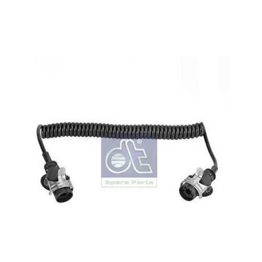 DT SPARE PARTS 225413 225413_кабель спиральный 57 полюсный 24V ABS ISO7638 L4500mm с 2 штекерамиScania PRT 14303₽