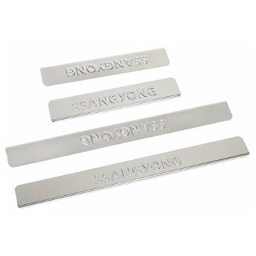 Накладки на пороги DolleX NPS-043 SSANG YONG Actyon нерж сталь к-т 4 шт 850₽