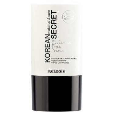 Relouis Праймер для лица бессиликоновый Secret Make Up Care Silicone Free Primer 20 мл белый 484₽