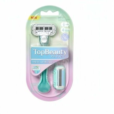 Сменные кассеты TopBeauty Paris 5 лезвий Совместимы с Gillette Venus 2 шт 525₽