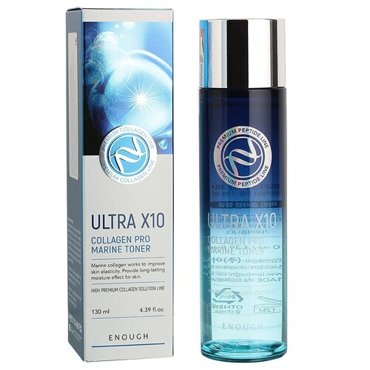 Тонер ENOUGH Premium Ultra X10 Collagen Pro Marine Toner 130мл 930₽