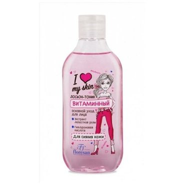 Лосьон-тоник Floresan I love my skin Витаминный с гиалуроновой кислотой 300 мл 361₽