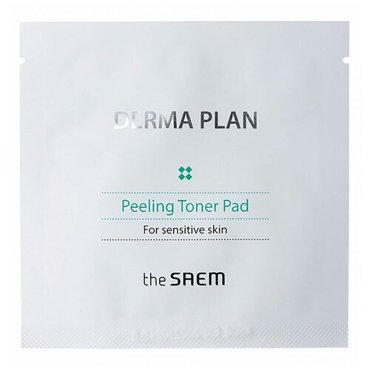 the SAEM Derma Plan Peeling Toner Pad Sample 48₽