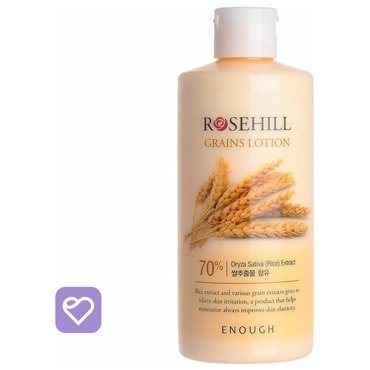 Enough Тонер для лица с экстрактом риса RoseHill grains skin 300мл 407₽