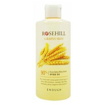 Тонер для лица с рисом и центеллой азиатской Enough Rosehill Grains Skin 300ml 368₽
