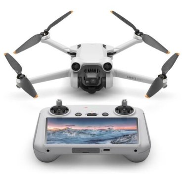 Квадрокоптер DJI Mini 3 Pro DJI RC серый 87990₽