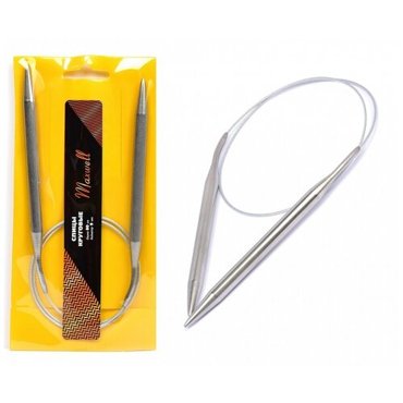 Спицы для вязания круговые Maxwell Gold металл арт80-90 90 мм 80 см 351₽