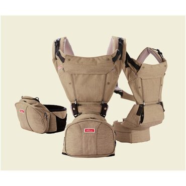 Эргорюкзак Хипсит Sinbii Premium Hipseat S-Pocket Set Бежевый 18500₽